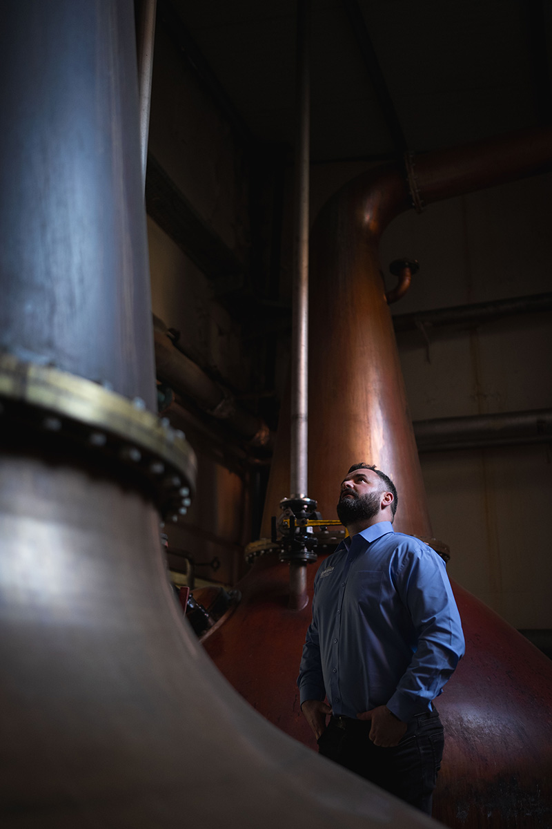 Will Stafford, Distillery Manager, Glencadam Distillery