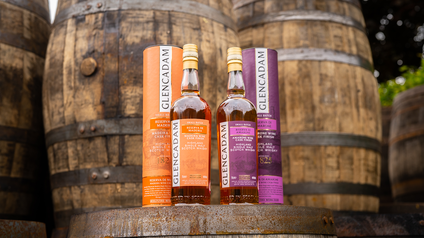 Glencadam Distillery extends innovative cask finish collection with a duo of new expressions