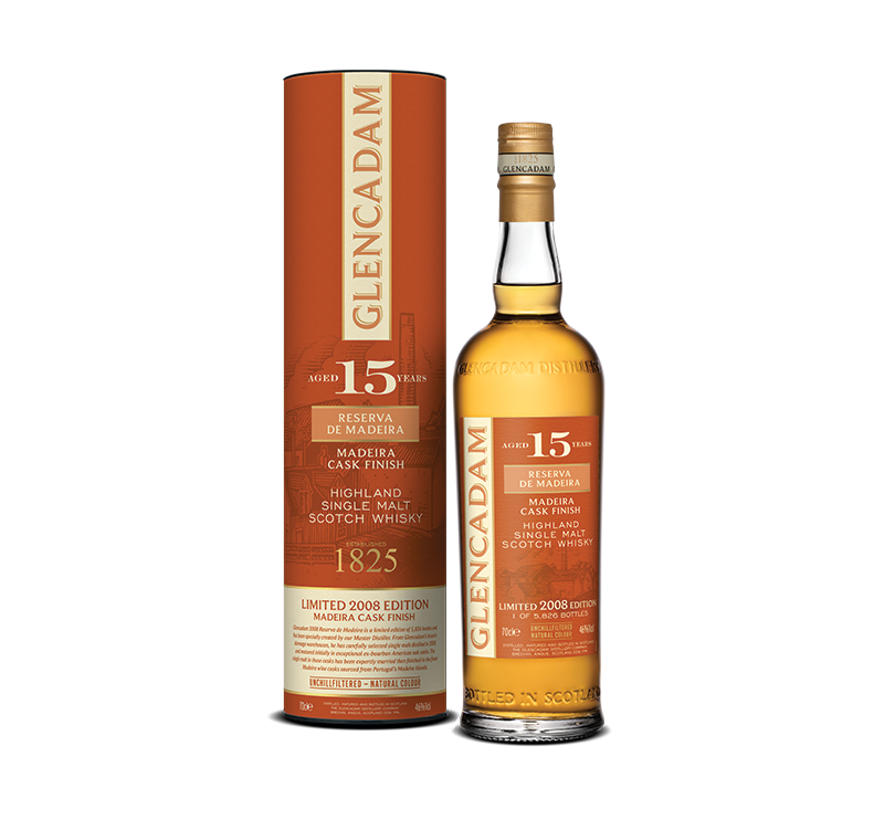 Glencadam 15 Years Old 2008 Madeira Cask Finish 