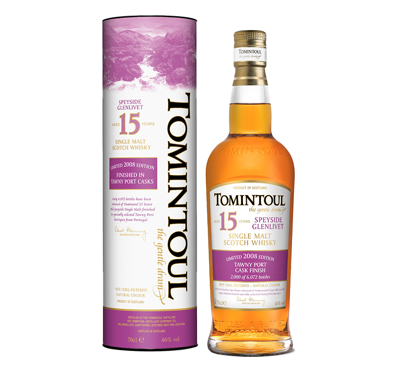 Tomintoul 15 Years Old 2008 Tawny Port Cask Finish